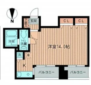 東京都千代田区神田神保町2【マンション】の間取り
