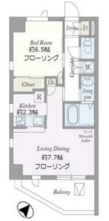 神奈川県川崎市川崎区本町1【マンション】の間取り