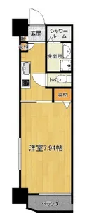 Casa Colina(K)【6階】の間取り