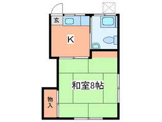 寿ハイツ【1階】の間取り