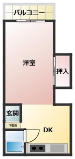 第三柳ビル【2階】の間取り