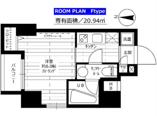 東京都墨田区緑3【マンション】の間取り