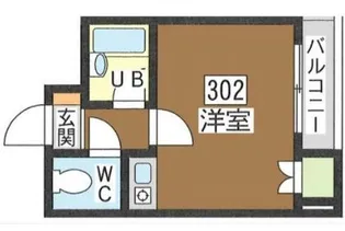 東京都中野区江古田4【マンション】の間取り