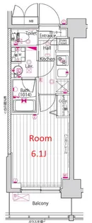 神奈川県横浜市中区不老町3【マンション】の間取り