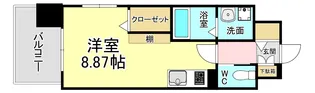 福岡県北九州市若松区ひびきの北【マンション】の間取り