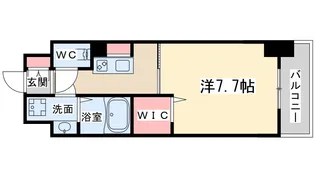ミラージュパレス新梅田RIO【5階】の間取り