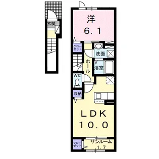 ノア【2階】の間取り
