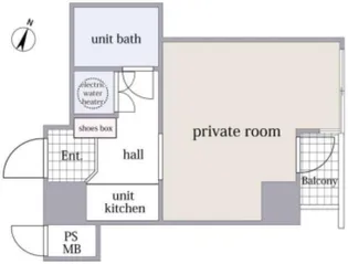 ペガサスマンション本郷【3階】の間取り