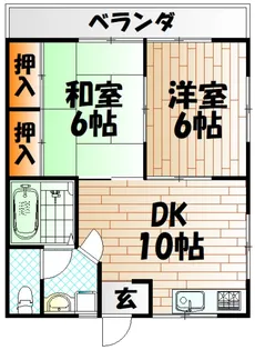 sini lintu【1階】の間取り