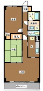 東京都板橋区大谷口2【マンション】の間取り
