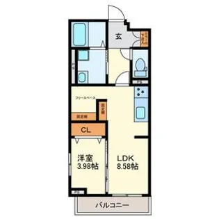 Raffine Tokiwa【2階】の間取り