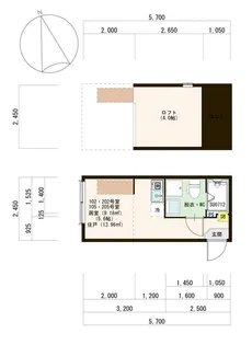 グランバレー大鳥居【2階】の間取り