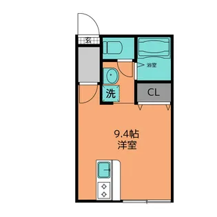 シエロ湘南II【2階】の間取り