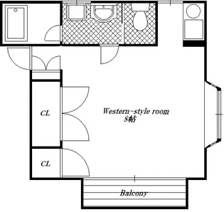 パインシュート【2階】の間取り