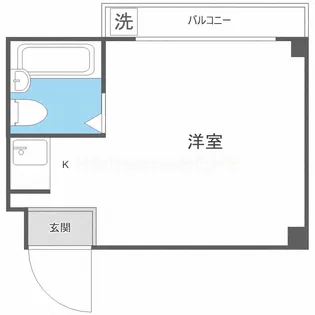 大阪府大阪市旭区大宮1【マンション】の間取り