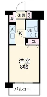 ミレニアム北浦和A【3階】の間取り