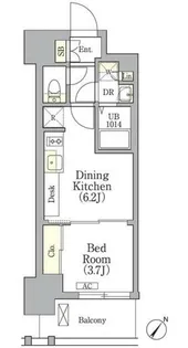 神奈川県横浜市中区不老町2【マンション】の間取り