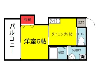 ロイヤルガーデン堺【2階】の間取り