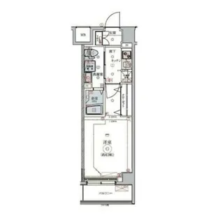 レグゼ用賀【4階】の間取り