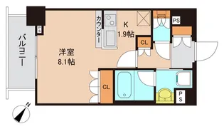 千葉県市川市行徳駅前1【マンション】の間取り