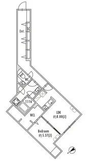 GRANPASEO下北沢【1階】の間取り