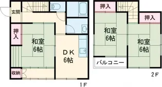 埼玉県比企郡嵐山町大字千手堂【一戸建】の間取り