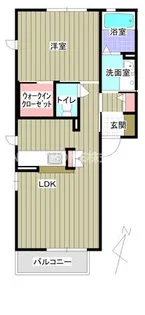 クラヴィエ田園【2階】の間取り