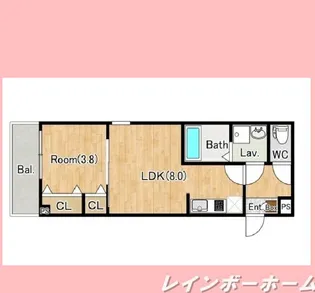 (仮称)ジーメゾン鎌ヶ谷くぬぎ山【3階】の間取り