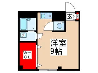 ソシオ国立【1階】の間取り