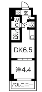 東京都台東区日本堤2【マンション】の間取り