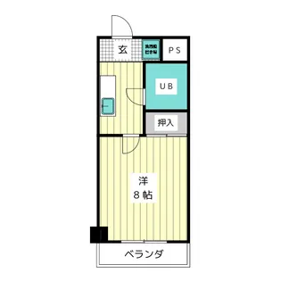 はいつ寺島【4階】の間取り