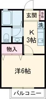 ヴィラオーワン【1階】の間取り