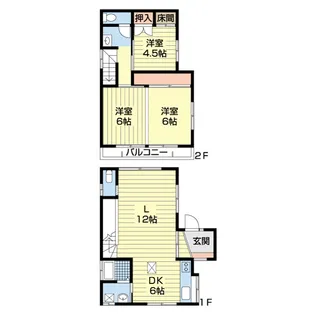 千葉県袖ヶ浦市蔵波台7【一戸建】の間取り