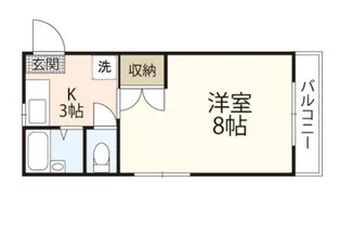 リトルハイム長岡60号館【3階】の間取り