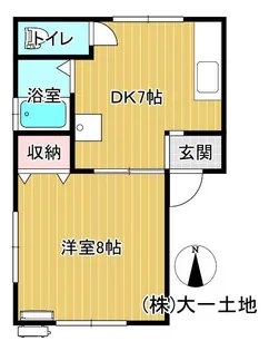 メゾン・ラポ【1階】の間取り