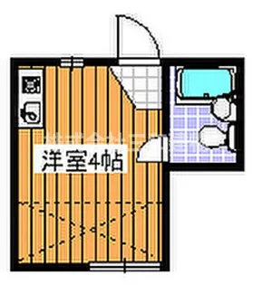 ファミニータチカワ【1階】の間取り