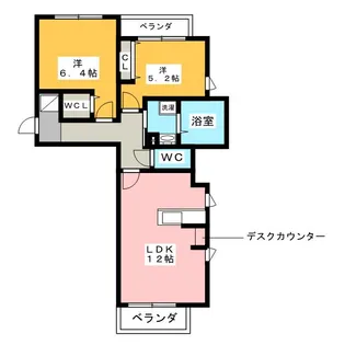 LAVIERES15【3階】の間取り
