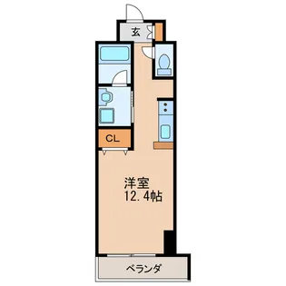 御幸レジデンス丸の内【5階】の間取り