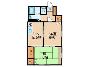 ファミ-ルM【1階】の間取り