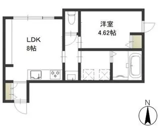 レガーレ原尾島【2階】の間取り