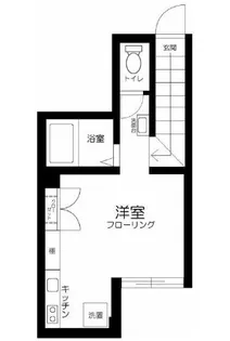 Cachette西巣鴨の間取り