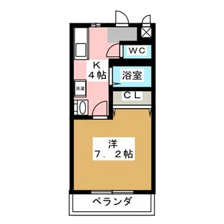 ヴィブレルーチェ【2階】の間取り