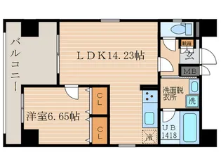 CASA ALA MODE MATSUBARA 273【2階】の間取り