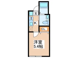 メゾン・ド・フレシール【2階】の間取り