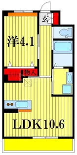 エスペランサ【3階】の間取り