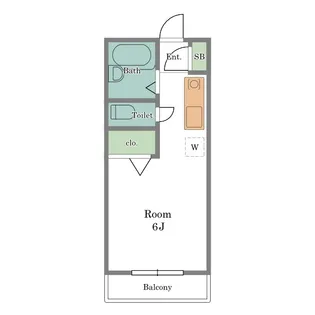 アーバンヒル【1階】の間取り