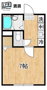 アンシャンテ泉【2階】の間取り