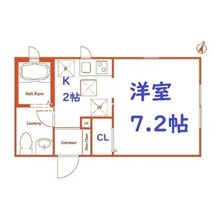 ミルクリーク【1階】の間取り