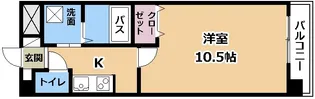 ブエナビスタ南草津【1階】の間取り