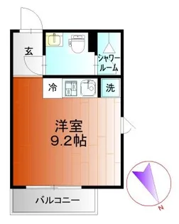 DAYBYDAY FUNABASHI【1階】の間取り